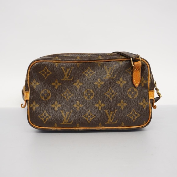 LOUIS VUITTON MARLY DRAGGONE MONOGRAMMED CLUTCH - Picture 1 of 9